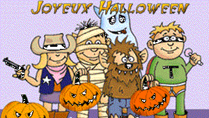 joyeux Halloween déguisé